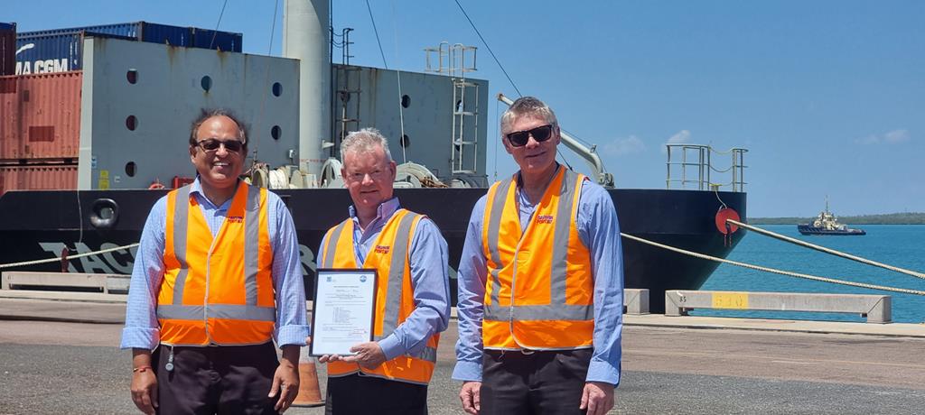 Darwin Port Marine Pilots accomplish international safety certification