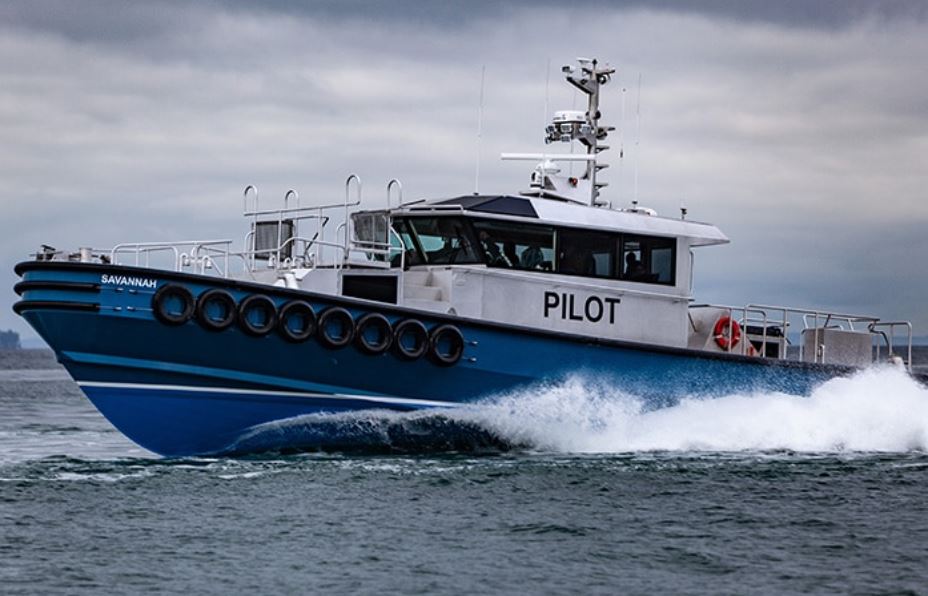 Savannah Pilots take delivery of new pilot boat