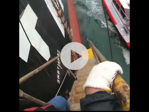 Pilot transfer, Paranaguá-Pilots - Brazil - Marine-Pilots.com