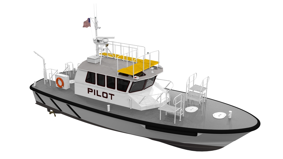 Canaveral Pilots Partners with Glosten/Ray Hunt for Electric Pilot Boat
