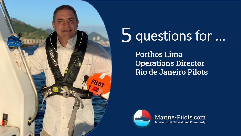 Five questions for Porthos Lima, Rio de Janeiro Pilots Operations Director