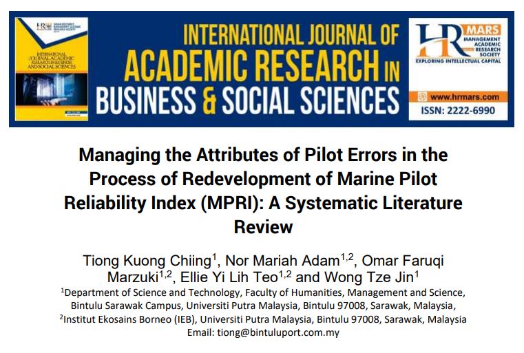 Study: Managing the Attributes of Pilot Errors in the Process of Redevelopment of Marine Pilot Reliability Index MPRI)