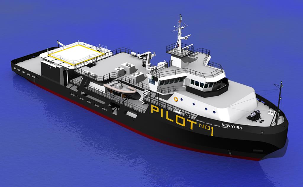 JMS completes conversion Design of Osrv to Pilot Station Vessel for Sandy Hook Pilots