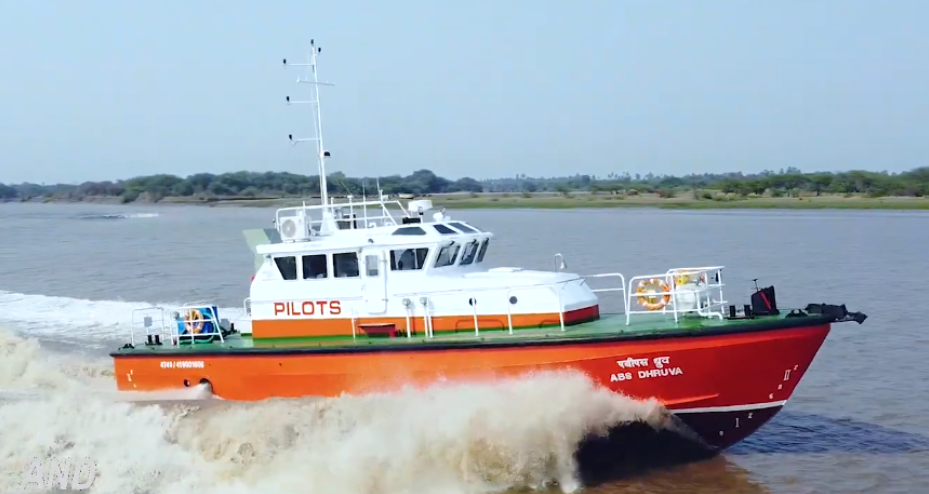Teignbridge India PVT Ltd supplied two Wadia built 19m Pilot Boats