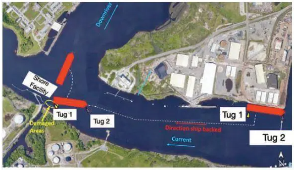 Miscommunication Leads to Tug Striking Shore Facility, Causes $1.47 Million Damage