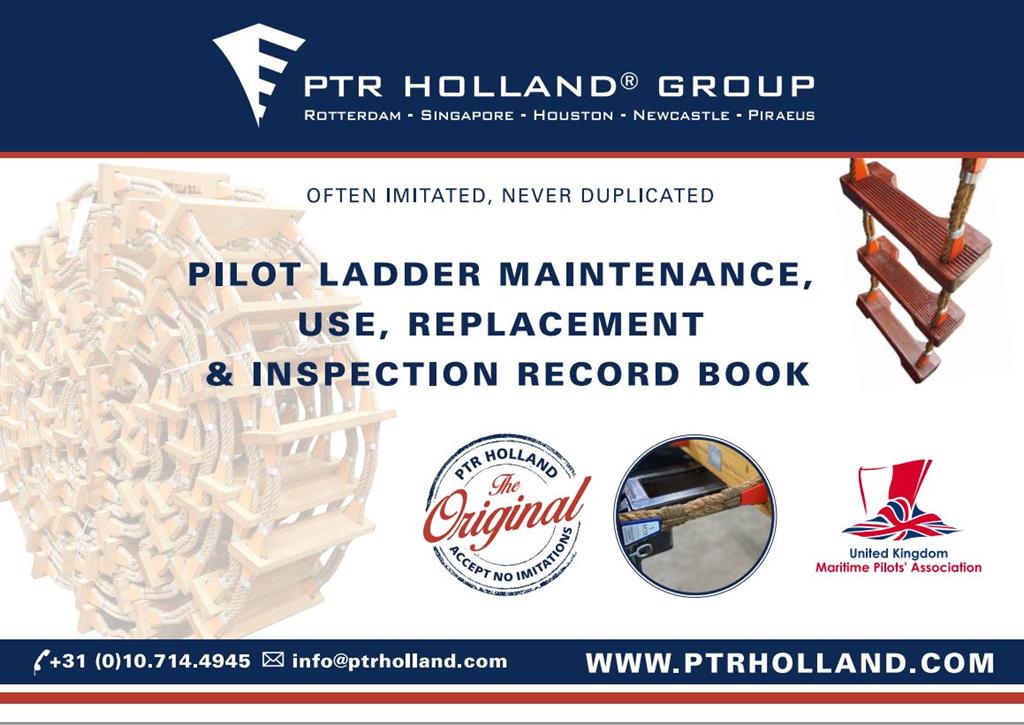 Pilot Ladder Maintenance, Use, Replacement & Inspection Record Book