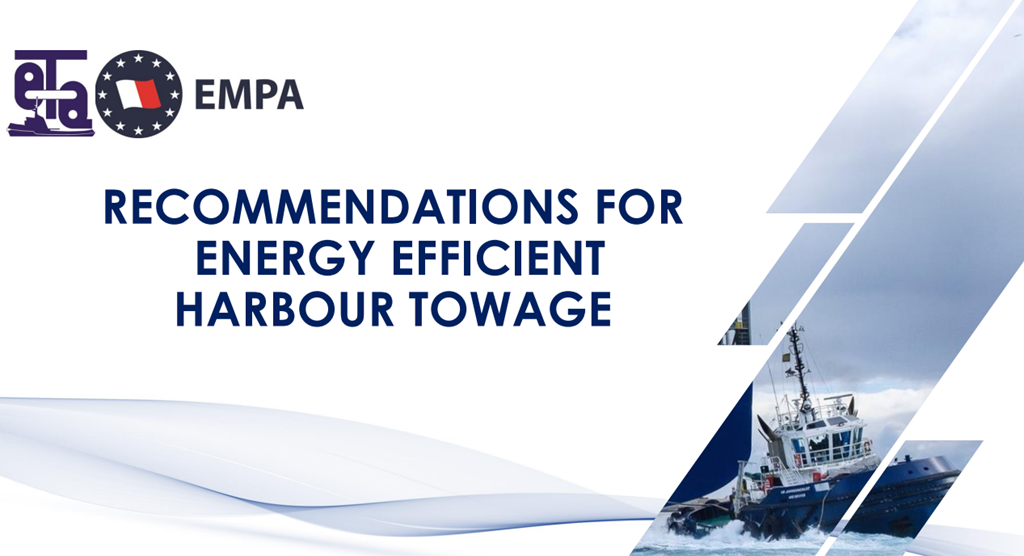 ETA-EMPA Recommendations for Energy Efficient Harbour Towage
