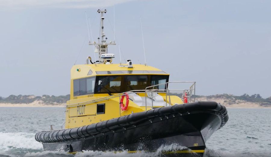 WARDAN – New pilot boat delivered to western australia port operator