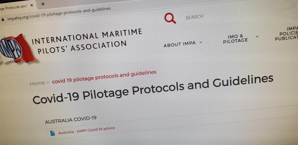 Covid-19 Pilotage Guidelines by country (gathered by IMPA)