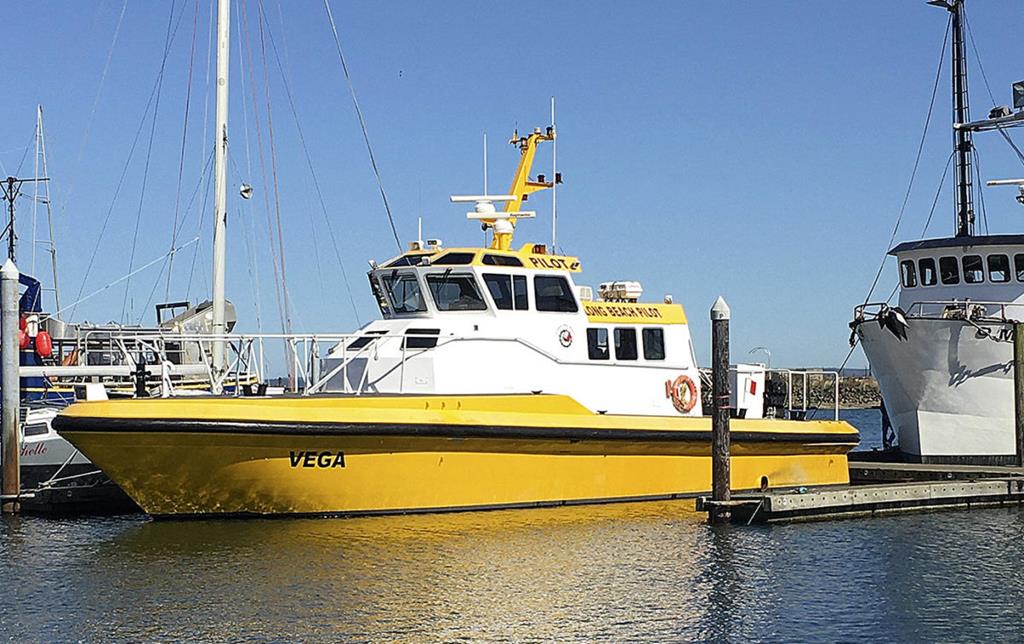Port of Grays Harbor takes delivery on new pilot boat, Vega