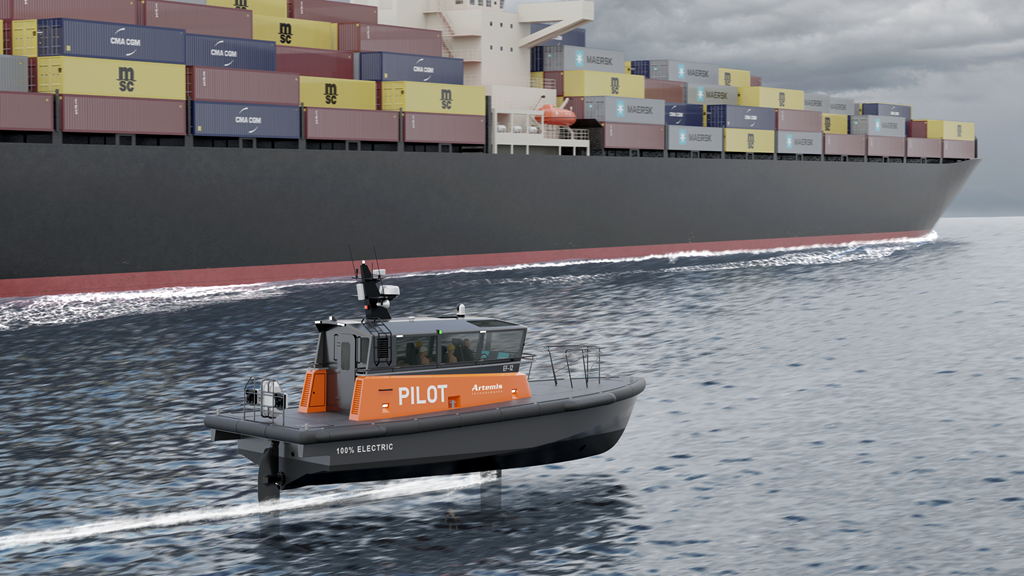 Artemis Technologies Sets Sail With Innovative eFoiler® Pilot Boat