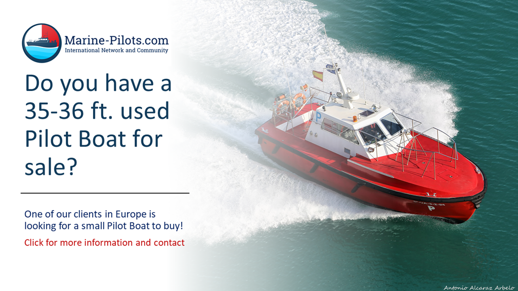 Offers of used Pilot Boats welcome