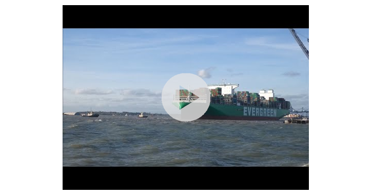 Maiden call Ever Act, Worlds largest eases from Felixstowe 9 with 4 ...